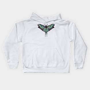 Lunar Moth Kids Hoodie